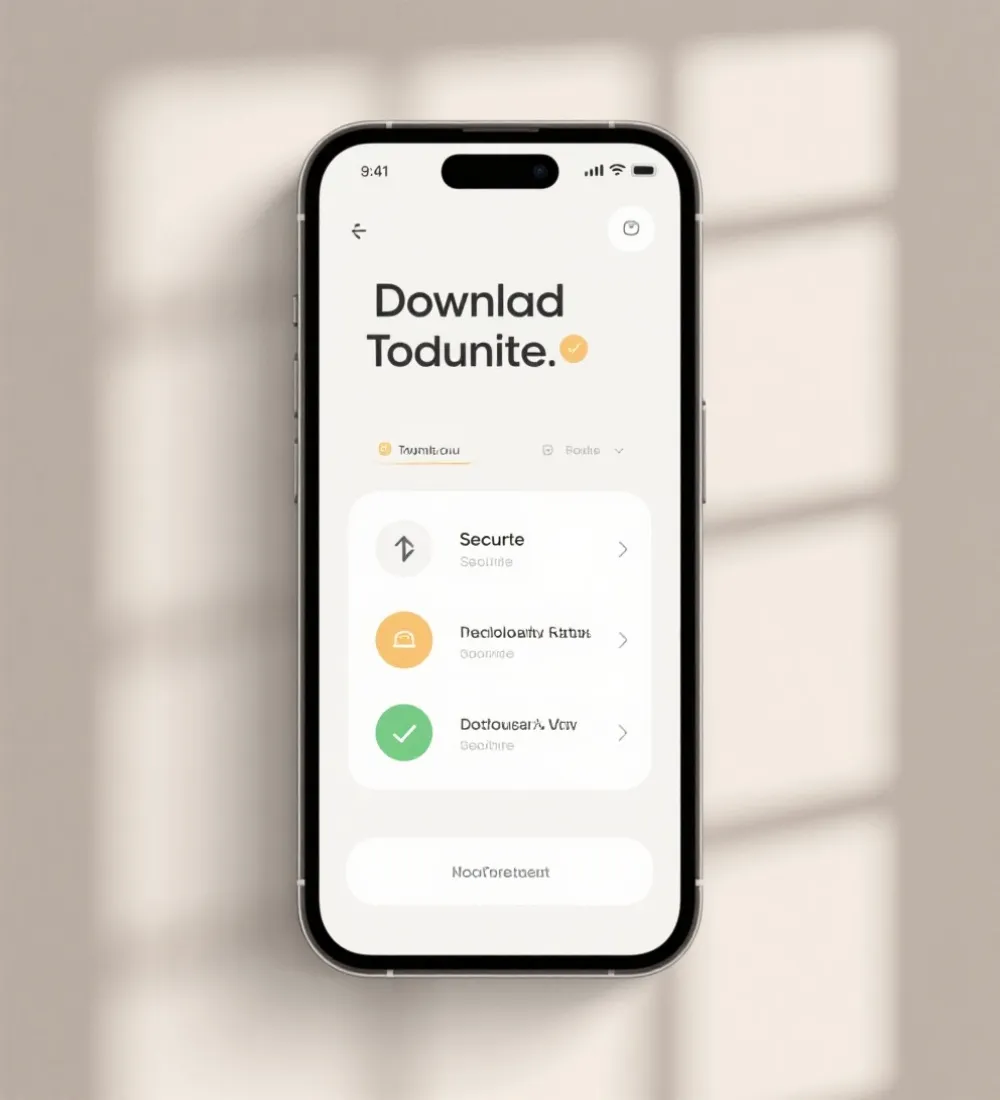 安全下载安装流程示意
